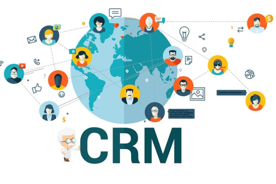 An image representing the functionality of CRM Systems