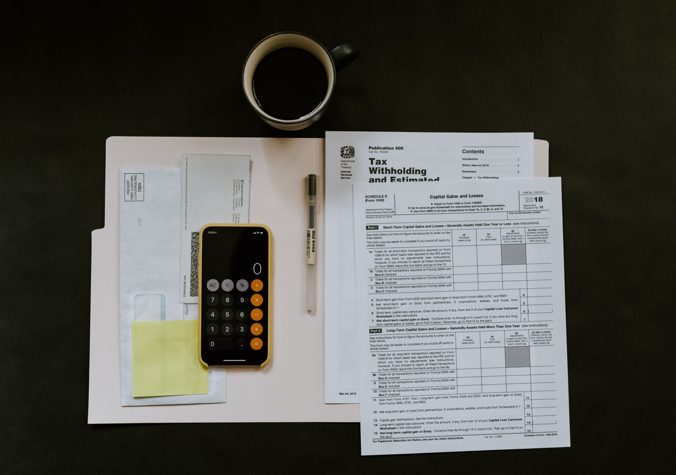 An image representing accounts and invoicing