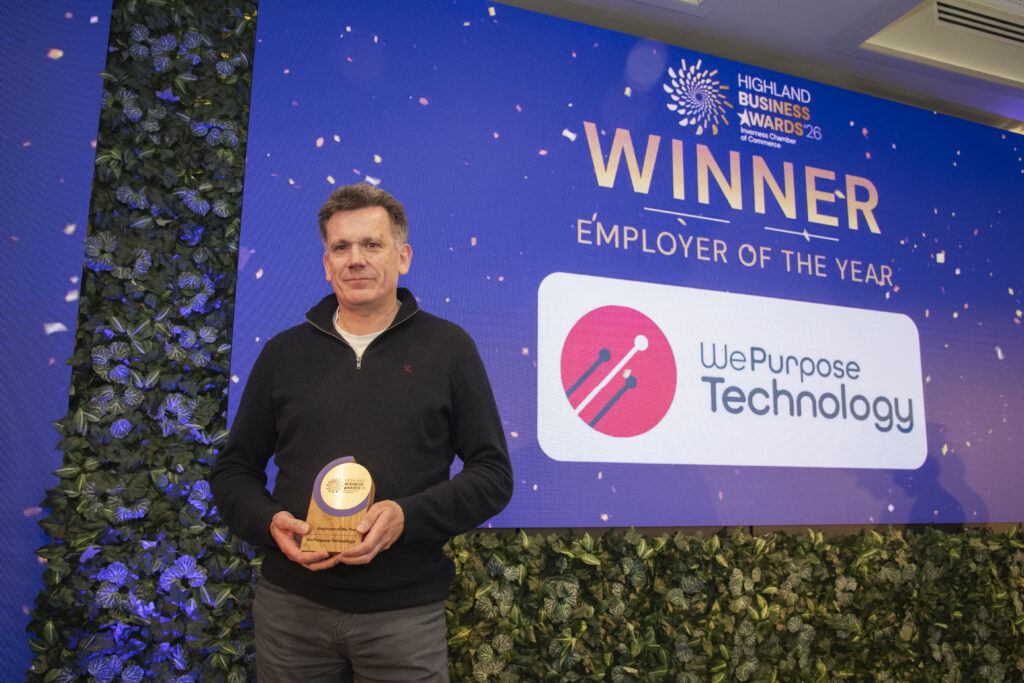 WePurpose Technology Wins Employer of the Year at Highland Business Awards